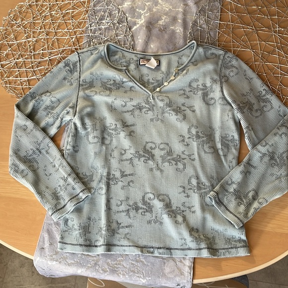 Caribbean Joe women’s top in light blue - Picture 2 of 8